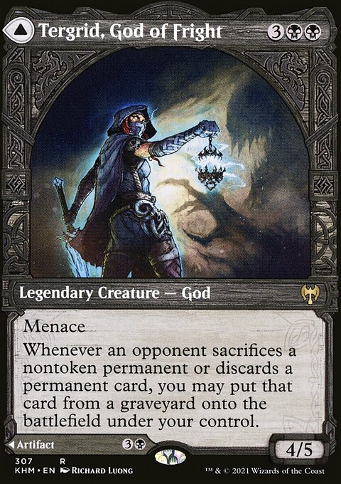 Tergrid, God of Fright // Tergrid's Lantern (Showcase) [Kaldheim]