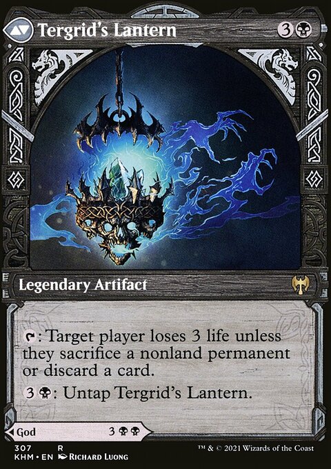 Tergrid, God of Fright // Tergrid's Lantern (Showcase) [Kaldheim]