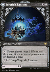 Tergrid, God of Fright // Tergrid's Lantern (Showcase) [Kaldheim]
