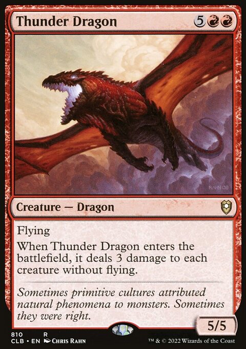 Thunder Dragon [Commander Legends: Battle for Baldur's Gate]