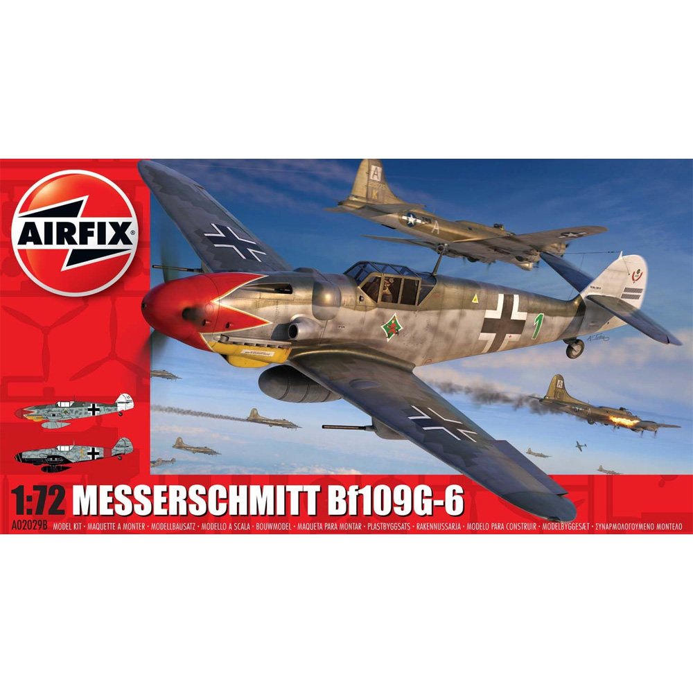 AIRFIX 1/72 MESSERSCHMITT BF109G-6
