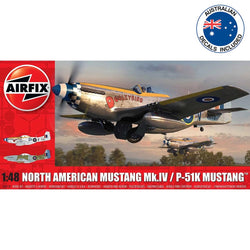 AIRFIX 1/48 NORTH AMERICAN MUSTANG MK.IV/P-51K MUSTANG WITH AUS.DECALS