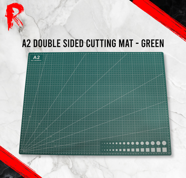 A2 Double Sided Cutting Mat - Green