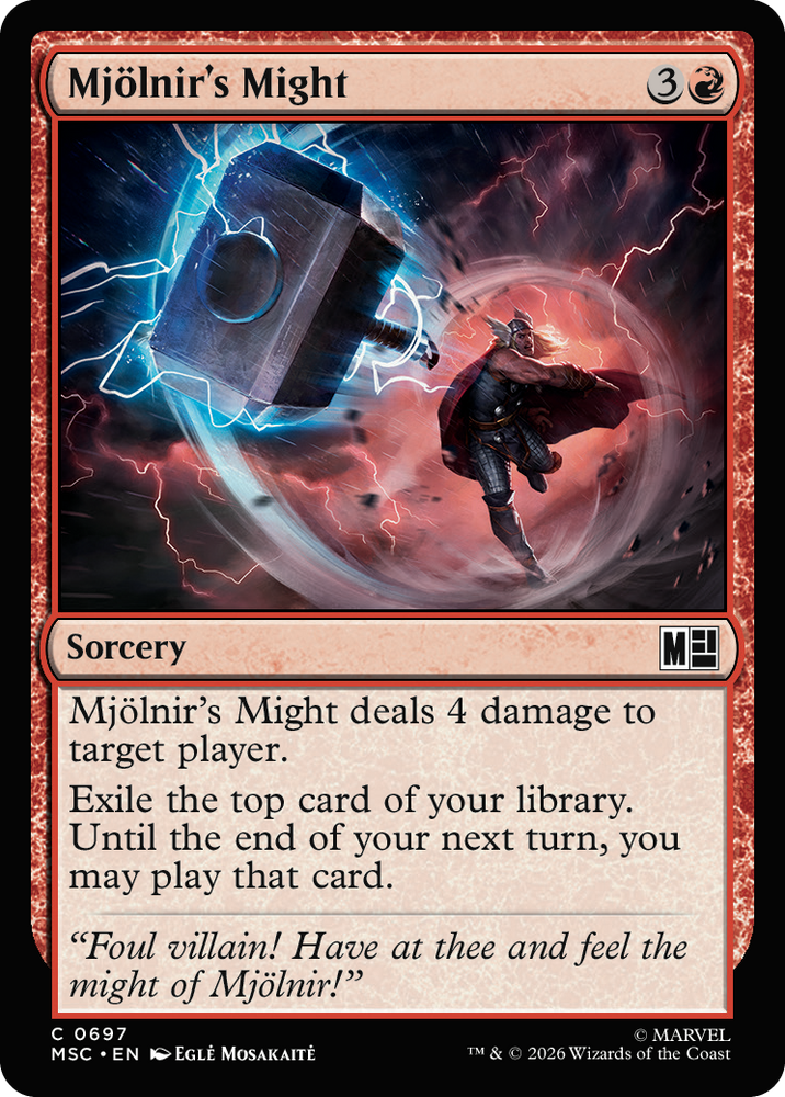 Mjolnir's Might [Marvel Super Heroes Commander]