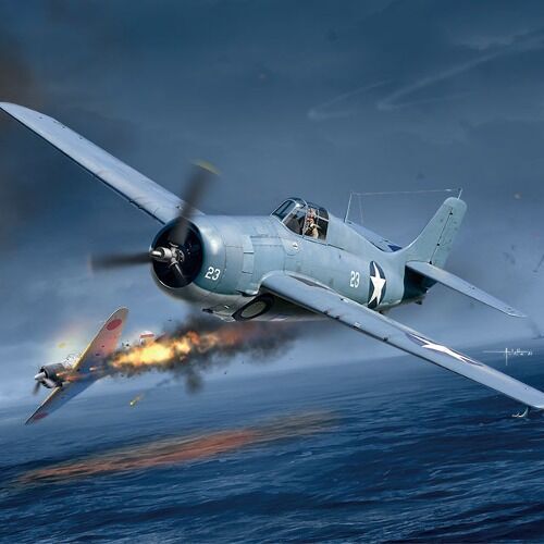 Academy 1/48 Grumman F4F-4 Wildcat 