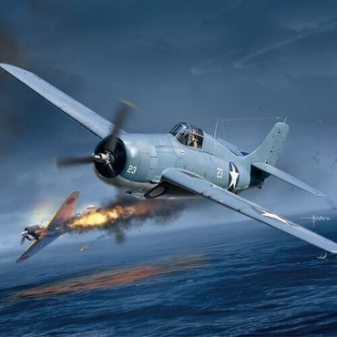 Academy 1/48 Grumman F4F-4 Wildcat "Battle of Midway" Plastic Model Kit