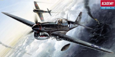 Academy 1/72 P-40M/N Warhawk Plastic Model Kit *Aus Decals* [12465]