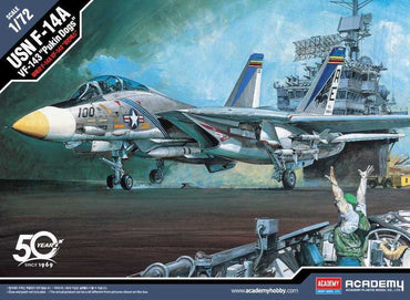 Academy 1/72 USN F-14A "VF-143 Pukin Dogs" Plastic Model Kit