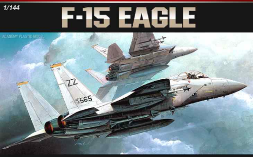 1/144 F-15C Eagle Plastic Model Kit