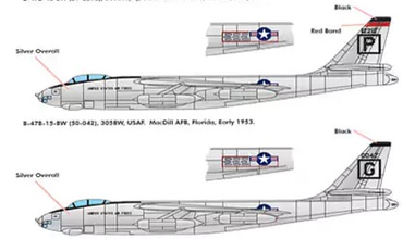 1/144 USAF B-47 "306th BW(M)"