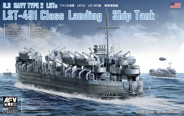 Club 1/35 LST-491 Class Plastic Model Kit
