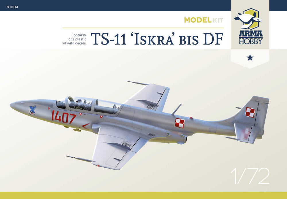 Arma Hobby 1/72 TS-11 Iskra Model Kit Plastic Model Kit