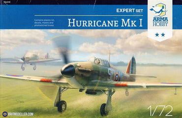 Arma Hobby 1/72 Hurricane Mk I Expert Set Plastic Model Kit