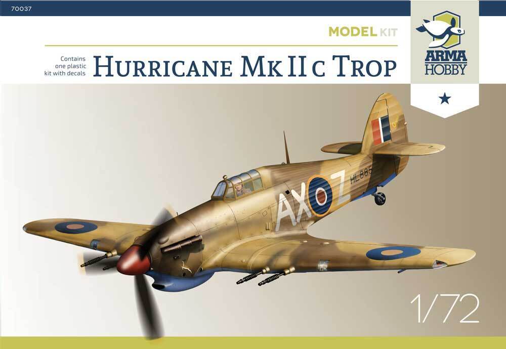Arma Hobby 1/72 Hurricane Mk IIc Trop Plastic Model Kit