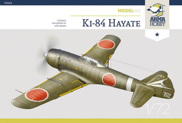 1/72 Nakajima Ki-84 Hayate Plastic Model Kit