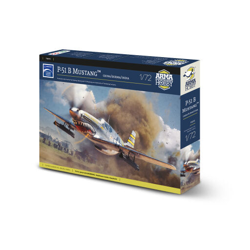 Arma Hobby 1/72 P-51B Mustang CBI Plastic Model Kit