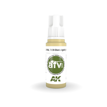 AK Interactive AFV Series: RAL 7028 Dunkelgelb (Variant) Acrylic Paint 17ml 3rd Generation