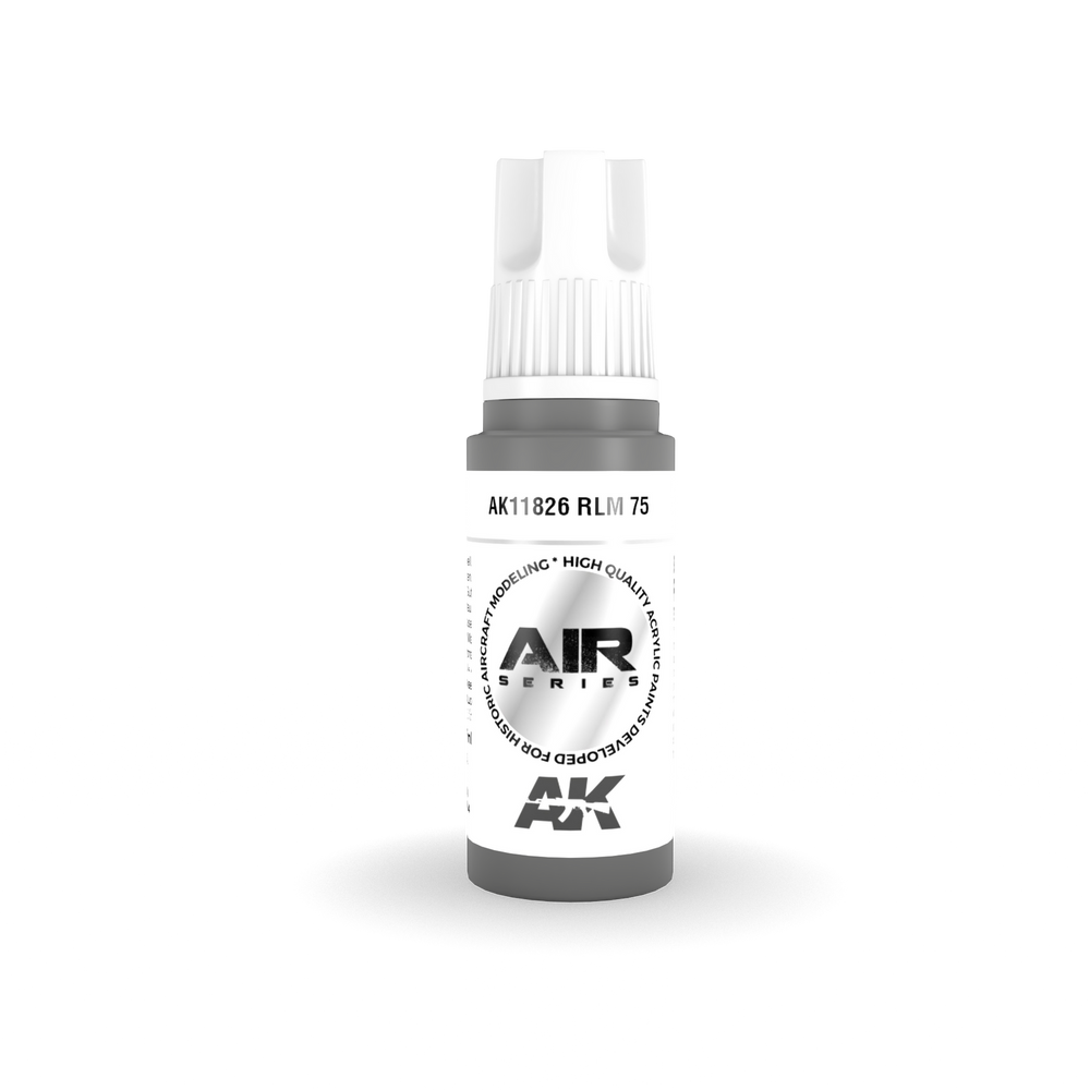 AK Interactive Air Series: RLM 75 Acrylic Paint 17ml 3rd Generation