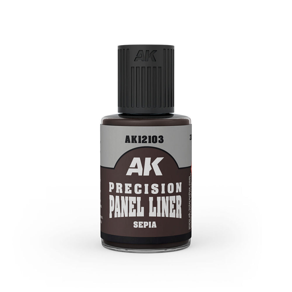 AK Interactive - Precision Paneliner- Sepia 30ml