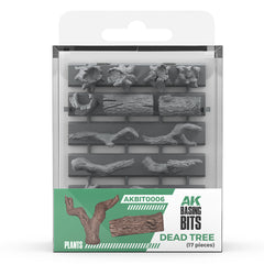 AK Interactive Basing Bits - Dead Tree Basing