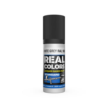 AK Interactive Real Colors: White Grey RAL 9002 - 17ml Lacquer Paint