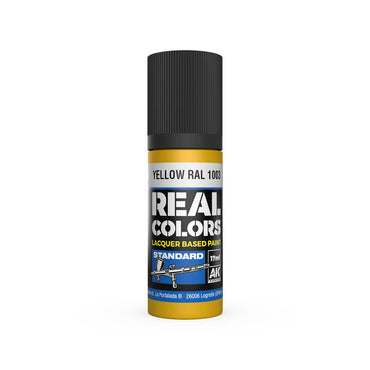 AK Interactive Real Colors: Yellow RAL 1003 - 17ml Lacquer Paint
