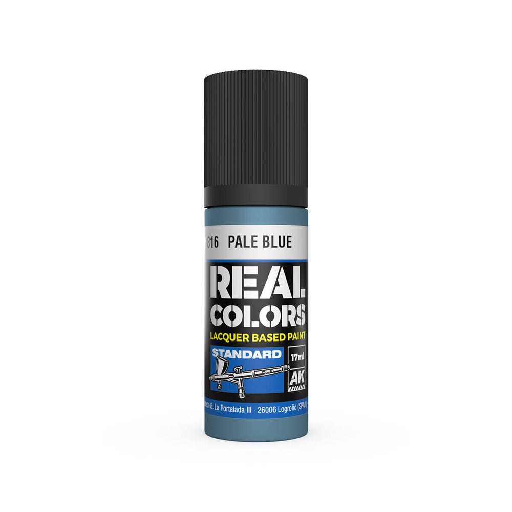 AK Interactive Real Colors: Pale Blue - 17ml Lacquer Paint