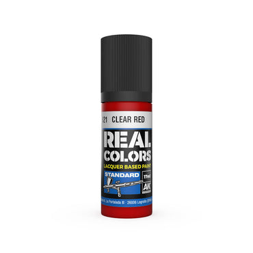 AK Interactive Real Colors: Clear Red - 17ml Lacquer Paint