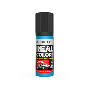AK Interactive Real Colors: Light Blue - 17ml Lacquer Paint