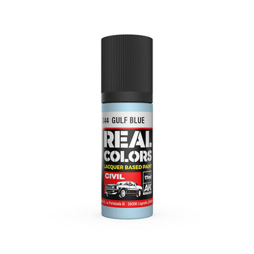 AK Interactive Real Colors: GULF Blue - 17ml Lacquer Paint