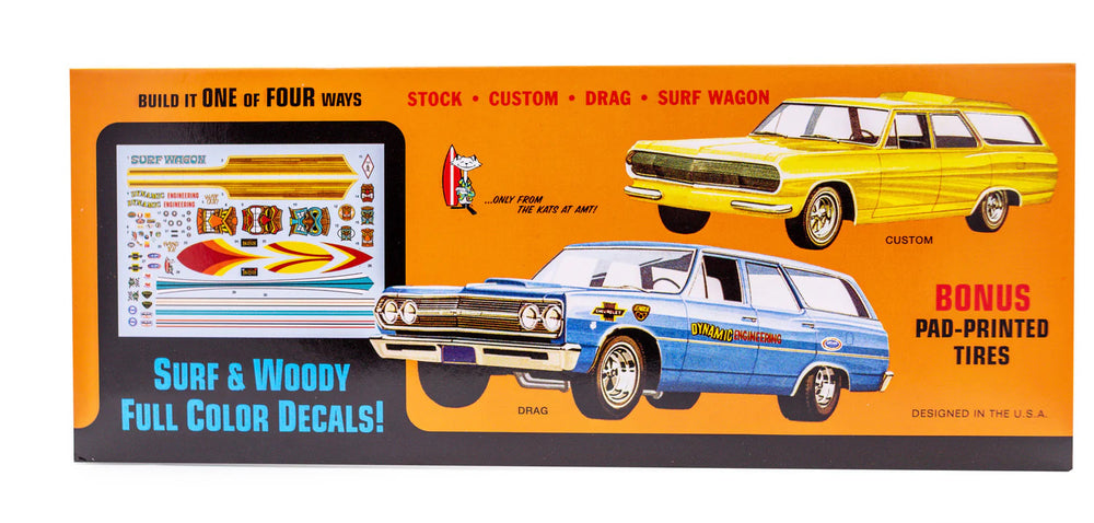 1/25 1965 Chevelle "Surf Wagon" Plastic Model Kit