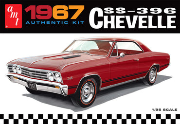 1/25 1967 Chevrolet Chevelle SS396 Plastic Model Kit