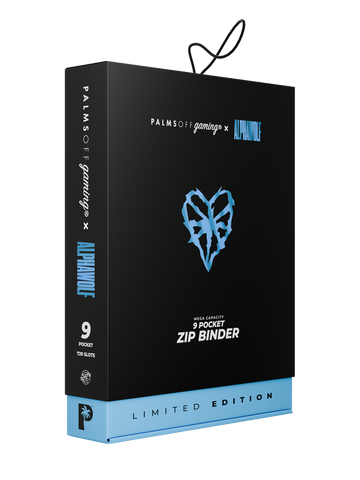 Limited Edition MEGA Capacity 9 Pocket Zip Binder - POG X Alpha Wolf