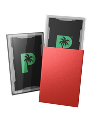 Blackout Deck Sleeves - Japanese Mini Size - Red