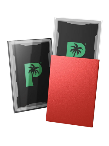 Blackout Deck Sleeves - Japanese Mini Size - Red