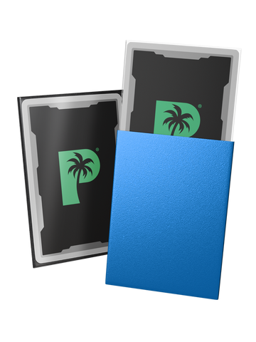 Blackout Deck Sleeves - Standard Size - Blue - Matte