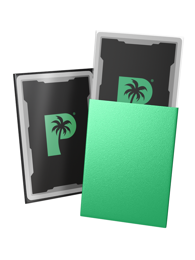 Blackout Deck Sleeves - Standard Size - Jade - Matte