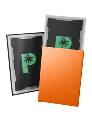 Blackout Deck Sleeves - Standard Size - Orange - Matte