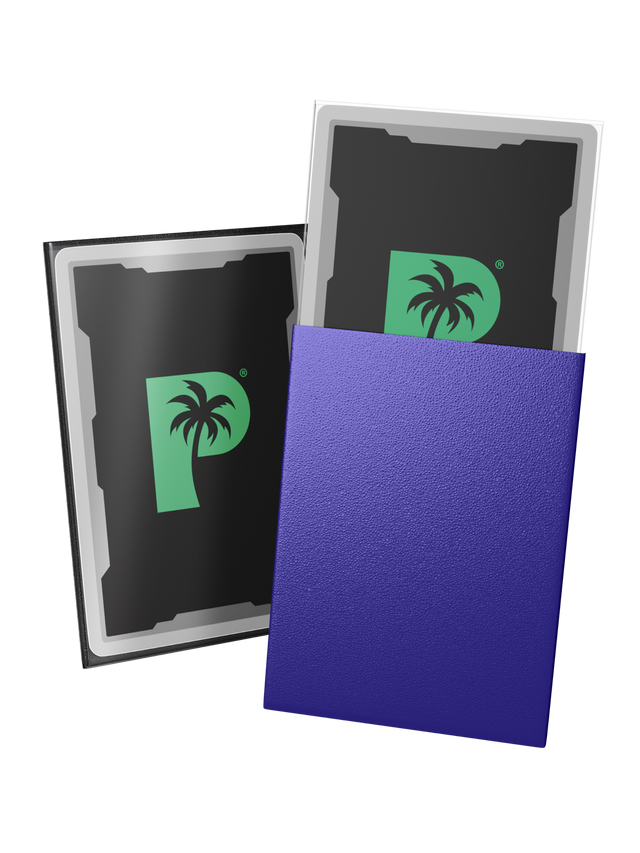 Blackout Deck Sleeves - Standard Size - Purple - Matte