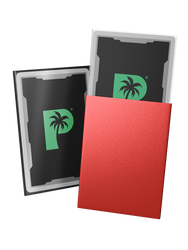 Blackout Deck Sleeves - Standard Size - Red - Matte