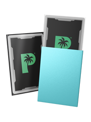 Blackout Deck Sleeves - Standard Size - Turquoise - Matte
