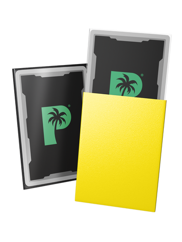 Blackout Deck Sleeves - Standard Size - Yellow - Matte