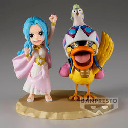 One Piece World Collectable Figure Log Stories - Nefeltari Vivi & Karoo