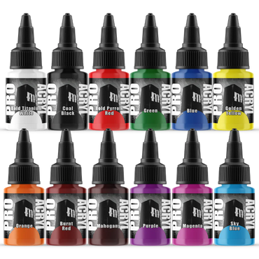 Monument Pro Acryl Sets - 24 Colour Base Set