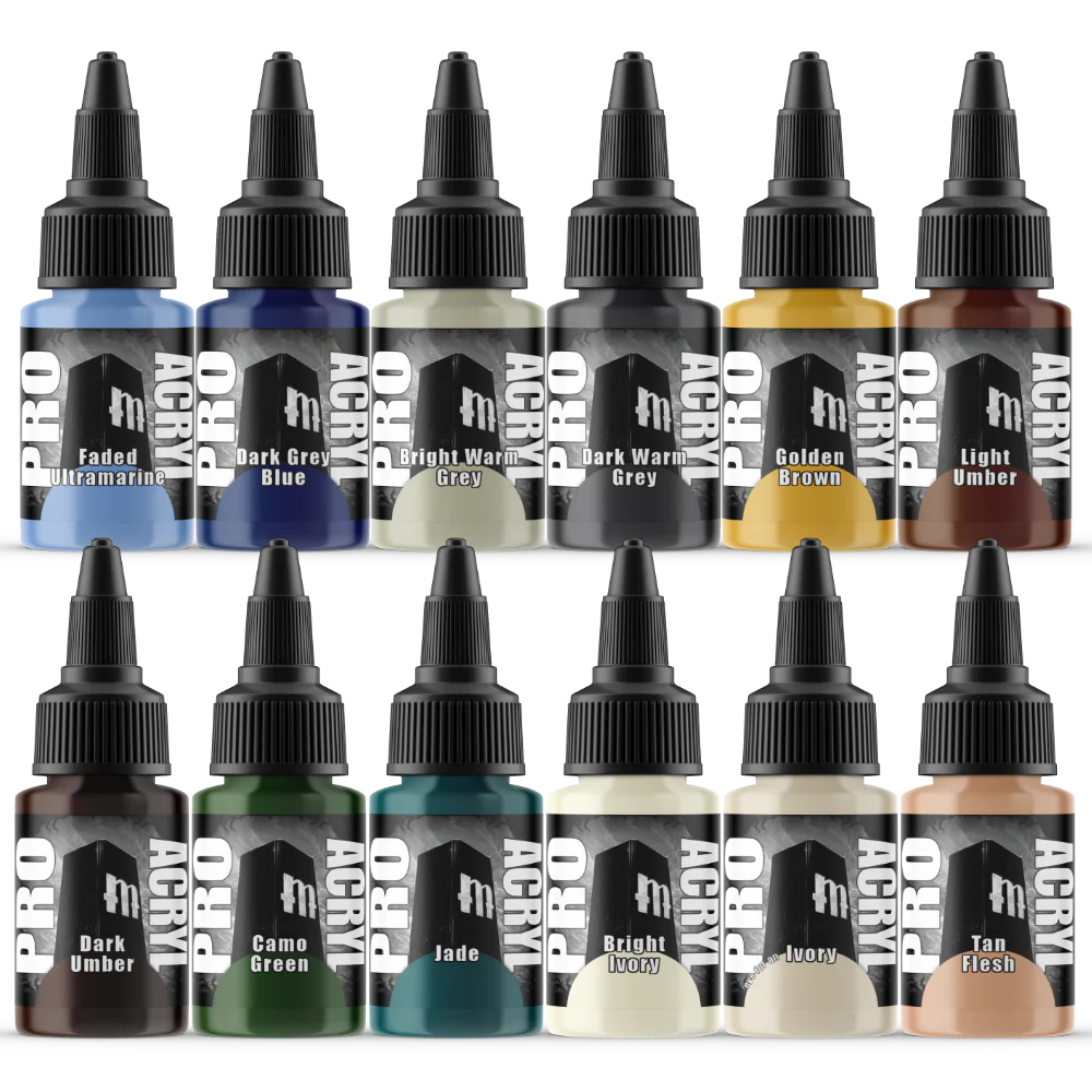 Monument Pro Acryl Sets - 24 Colour Base Set