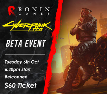 Cyberpunk TCG: Beta Event Ticket