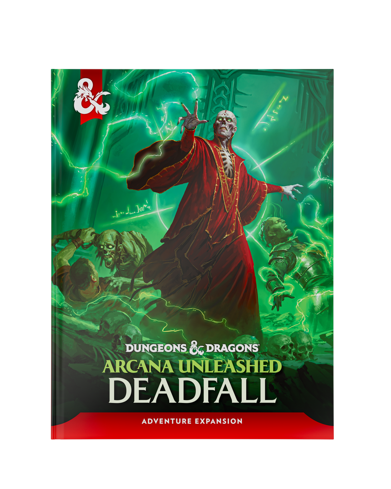 D&D Arcana Unleashed: Deadfall - Hard Cover- PRE-ORDER 31 JUL - LOCAL PICK UP ONLY