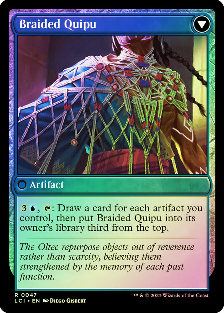Braided Net // Braided Quipu [The Lost Caverns of Ixalan Prerelease Cards]