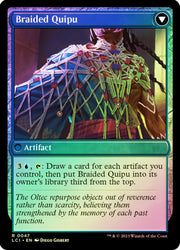 Braided Net // Braided Quipu [The Lost Caverns of Ixalan Prerelease Cards]