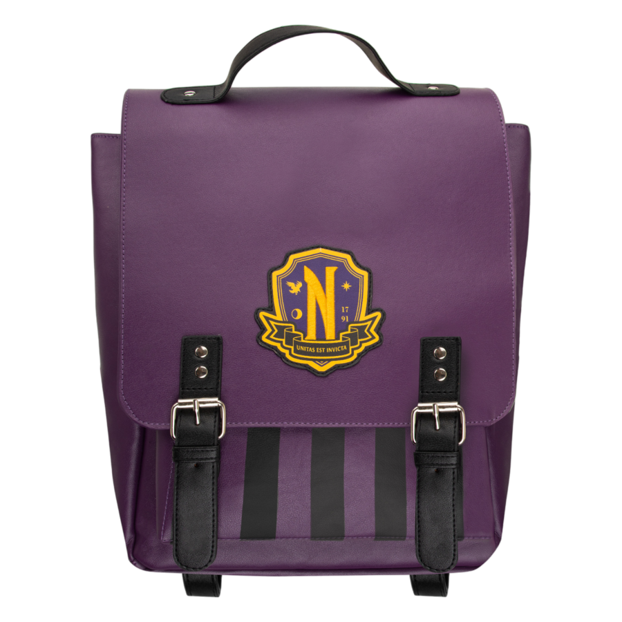 Wednesday (TV) - Nevermore Academy Backpack (Purple)